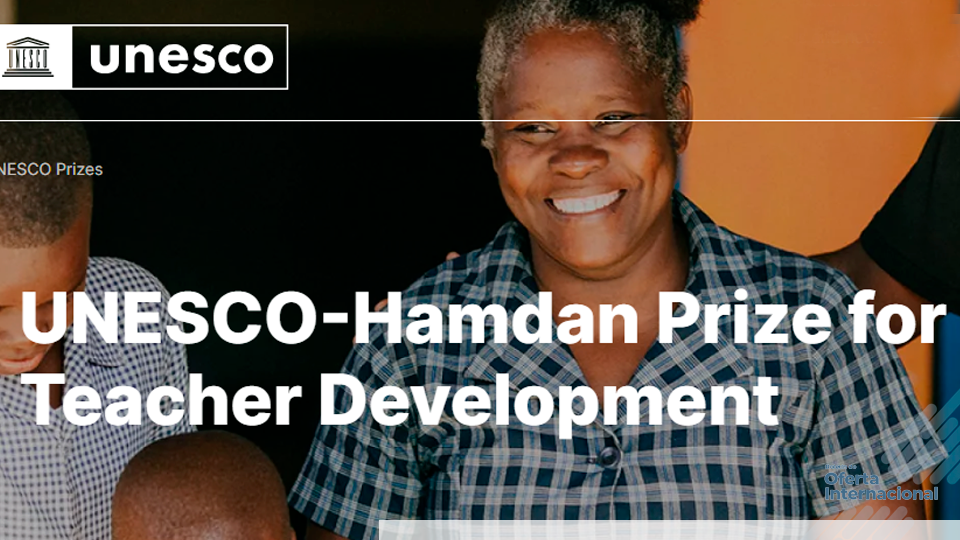 Premio internacional que impulsa la mejora docente y la calidad educativa.