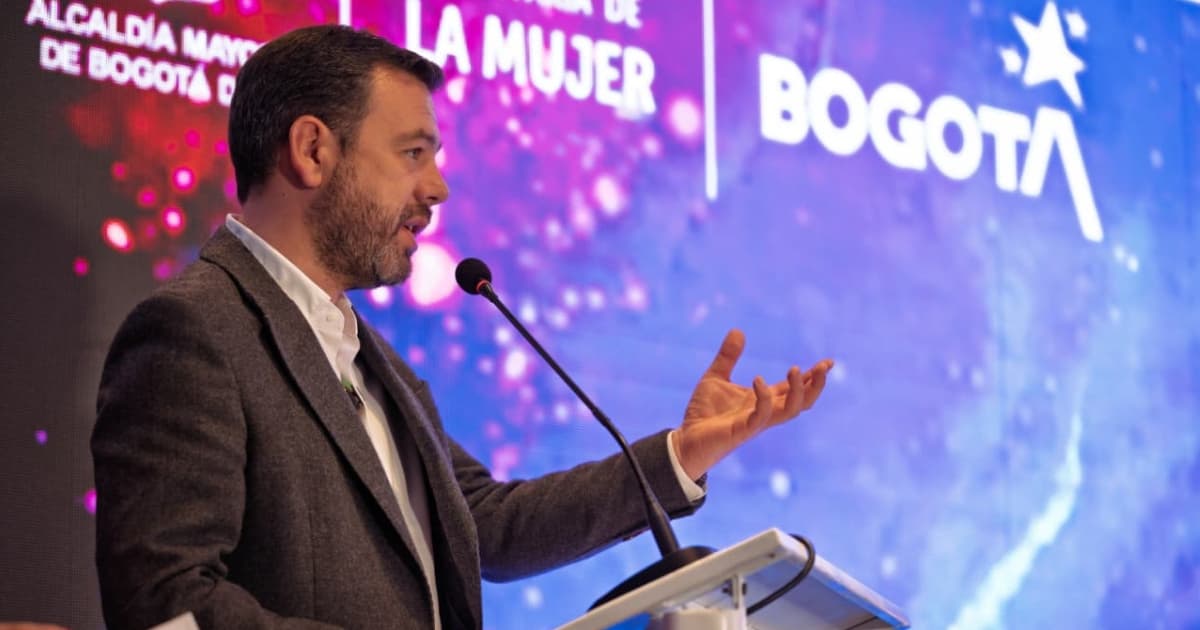 Foto del alcalde Galán en la apertura She is Global Forum 2025