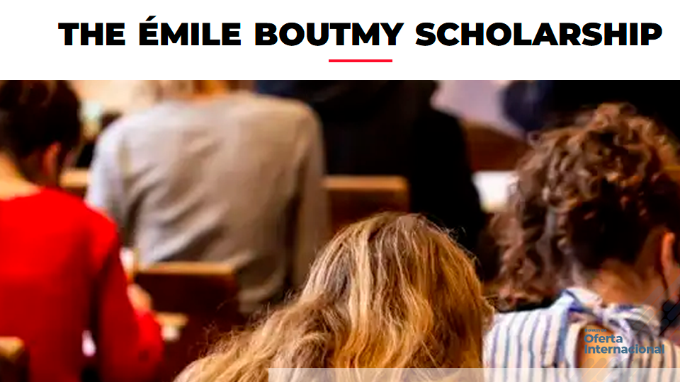 Beca Émile Boutmy: tu puerta a una formación de excelencia en Francia