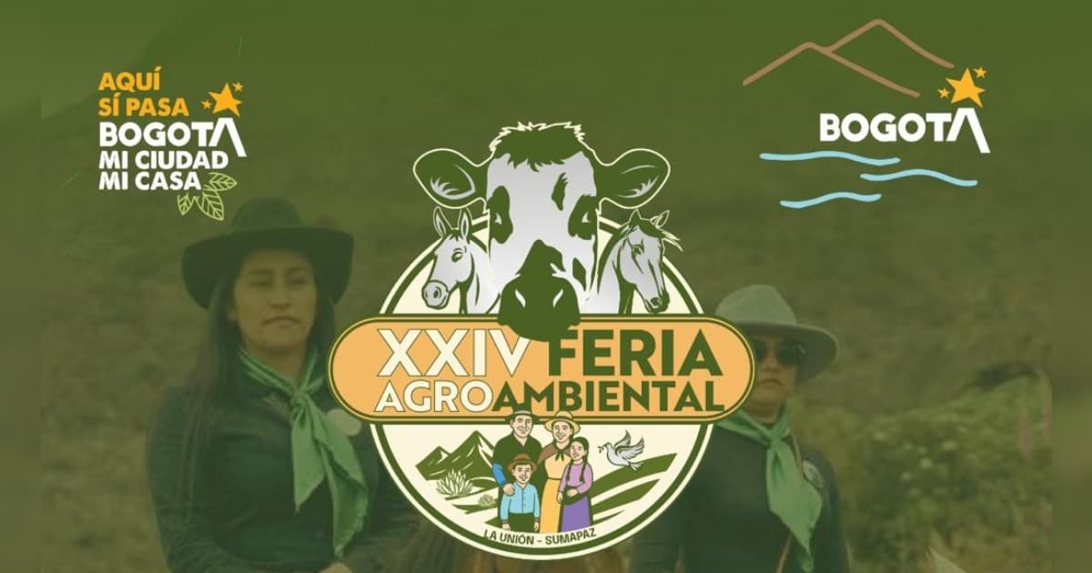 Imagen oficial de la Feria Agroambiental de Sumapaz Bogotá 6, 13 y 14 de diciembre