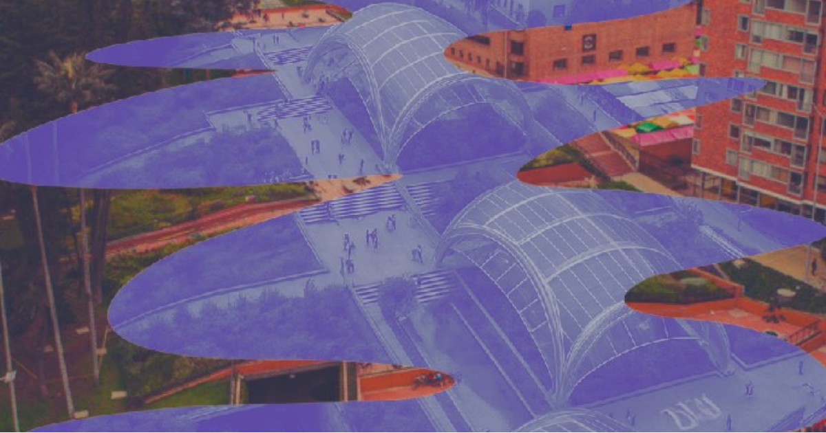 Imagen de panorámica de los techos de varios edificios.