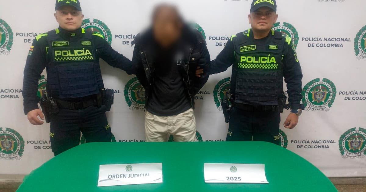 Foto de la captura del Boliqueso 