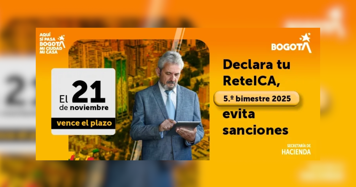 Imagen de la pieza gráfica que invita a ponerse al día