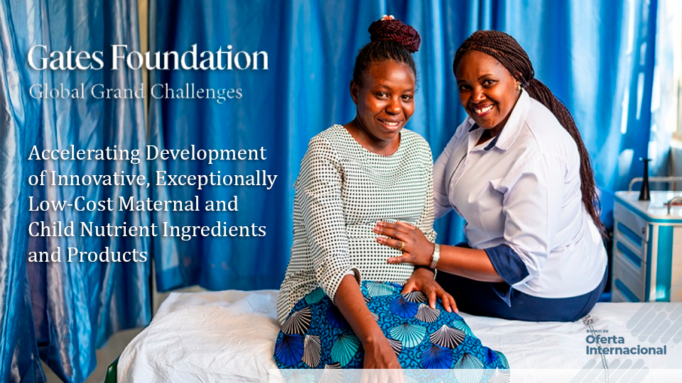 Grand Challenges busca soluciones innovadoras para la nutrición materna e infantil