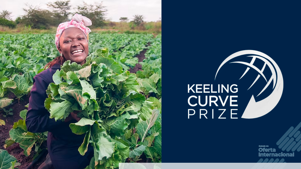 Keeling Curve Prize: USD 25.000 para proyectos que enfrenten el cambio climático