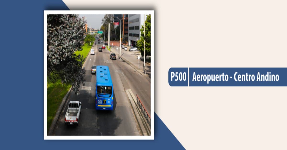 Pieza gráfica sobre el servicio TransMiZonal P500 