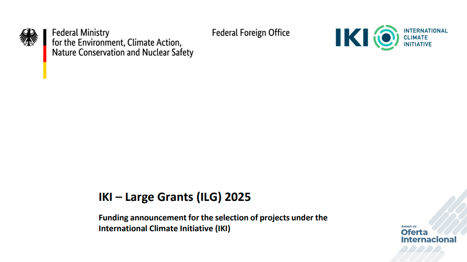 IKI Large Grants 2025: financiamiento global para acción climática