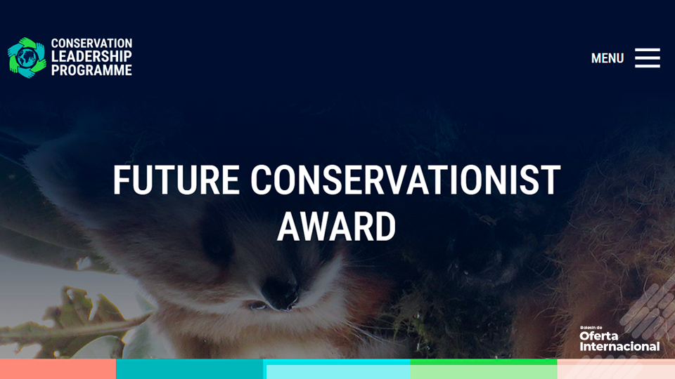 Future Conservationist Awards 2026: apoyo global para jóvenes conservacionistas