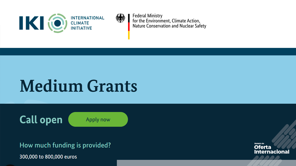 IKI Medium Grants: financiamiento internacional para acción climática y biodiversidad