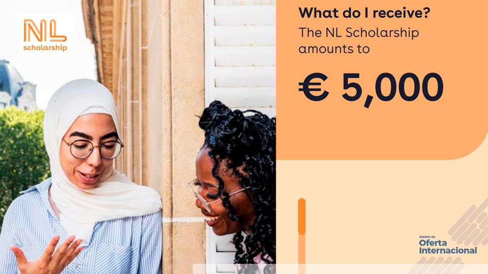 La NL Scholarship impulsa la formación internacional de estudiantes no europeos en Países Bajos.
