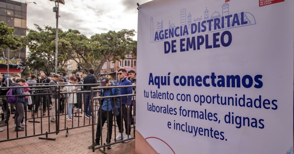 Trabajo en Bogotá 1.000 vacantes Ferias de Empleo miércoles 10 de diciembre de 2025