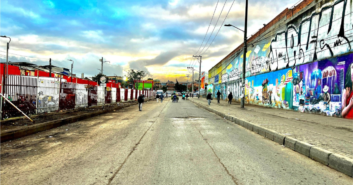 Foto de una calle de la localidad de Kennedy 