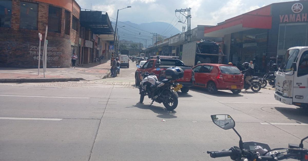 Imagen del desvío del tránsito en la NQS