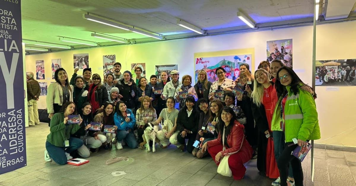 Foto del encuentro Voces diversas: somos representaciones colectivas del Metro de Bogotá 