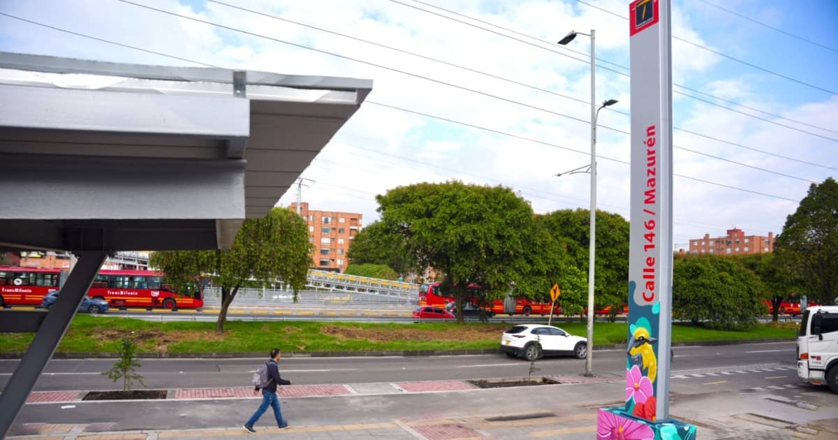 Foto de la estación Calle 146