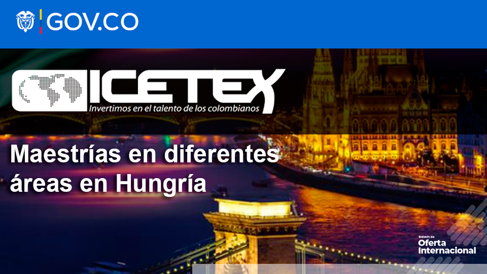 Programas de maestría en universidades húngaras con beca del Gobierno de Hungría.