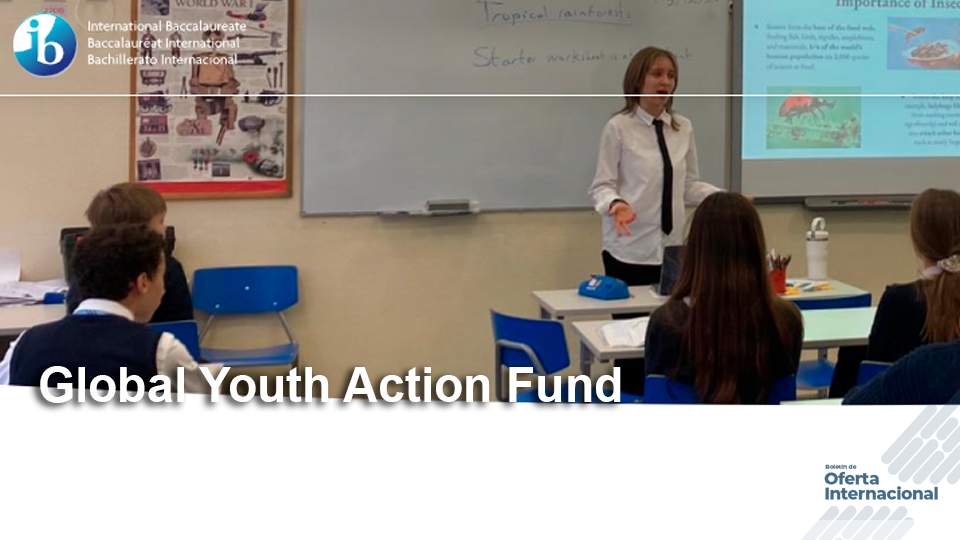 Jóvenes de todo el mundo impulsan proyectos sociales alineados con los ODS a través del Global Youth Action Fund