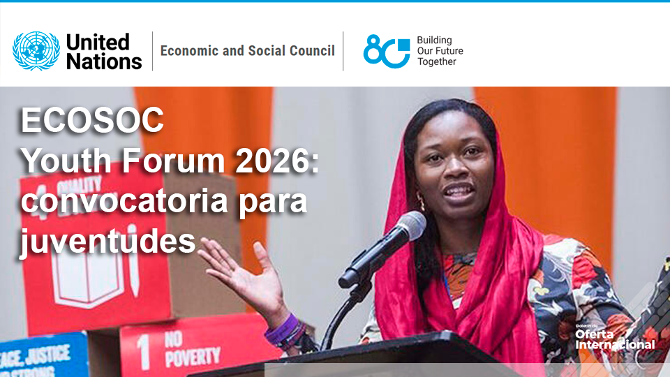 El ECOSOC Youth Forum reúne juventudes de todo el mundo en la sede de la ONU.