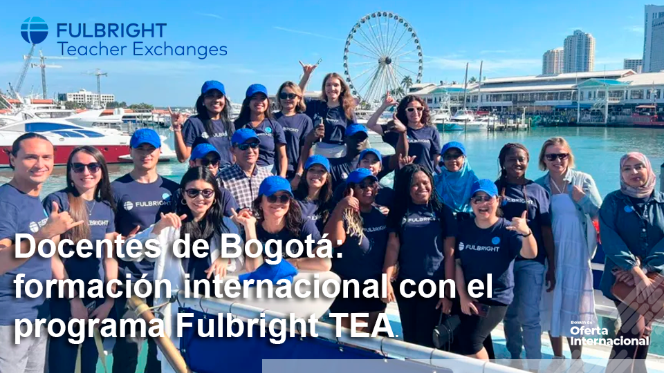 Docentes de secundaria participan en una experiencia de intercambio académico en Estados Unidos. Programa Fulbright TEA