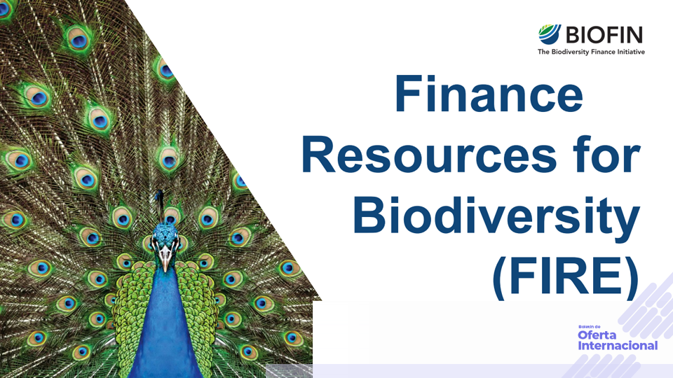 lataforma internacional de recursos financieros para la conservación de la biodiversidad