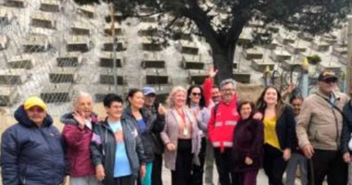 Comunidad del barrio Brisas del Volador