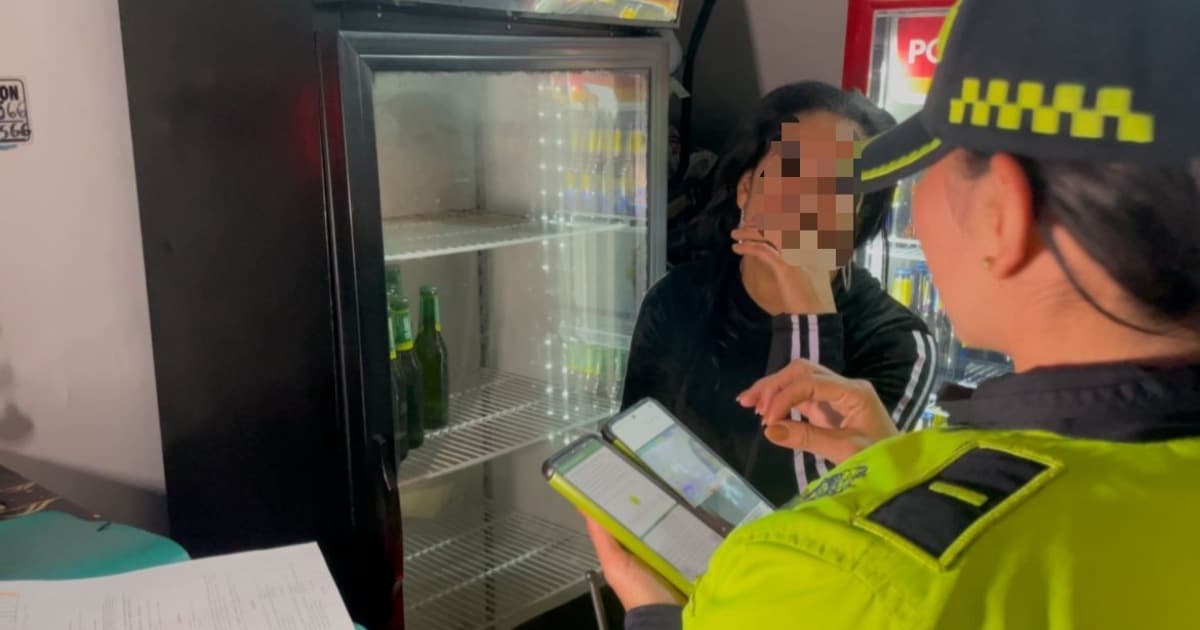 Foto de operativo en Suba