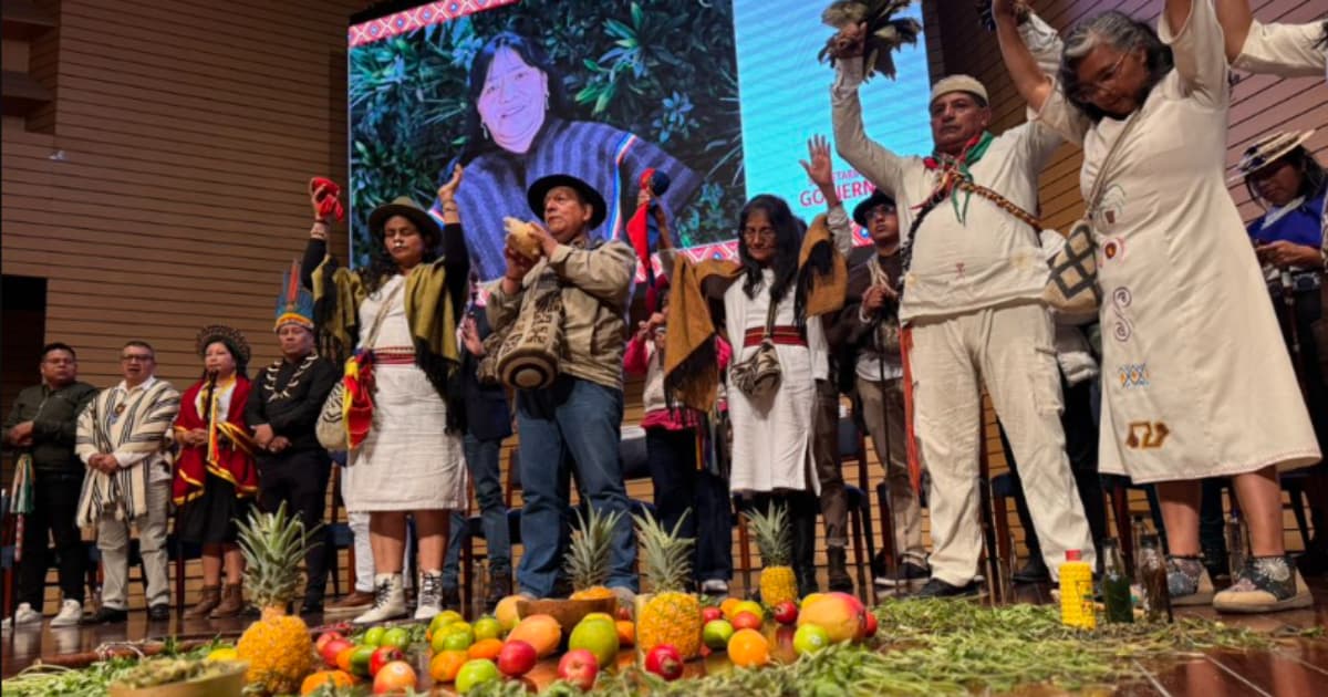 Posesión de autoridades indígenas