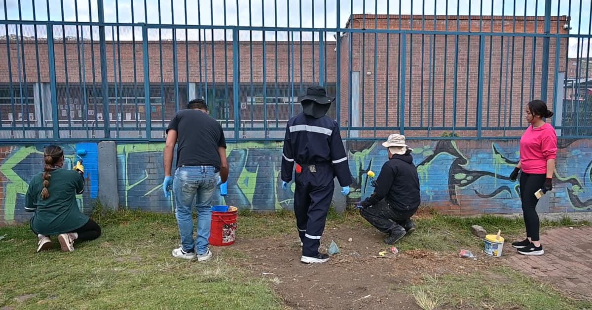 Jornada de recuperación de parques en barrio Gibraltar, en Ciudad Bolívar