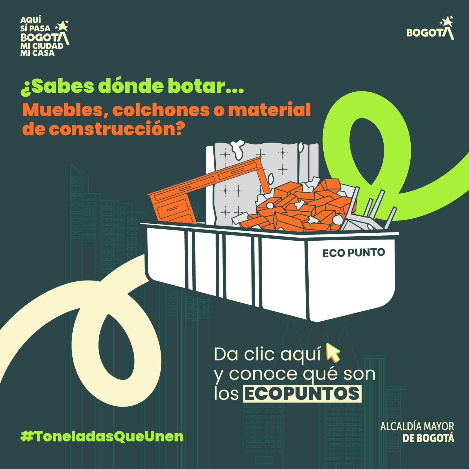 Información sobre el programa Toneladas que Unen