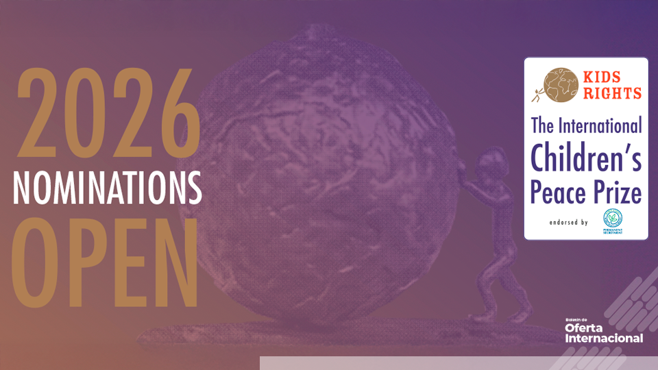 Jóvenes líderes reciben premio internacional de paz