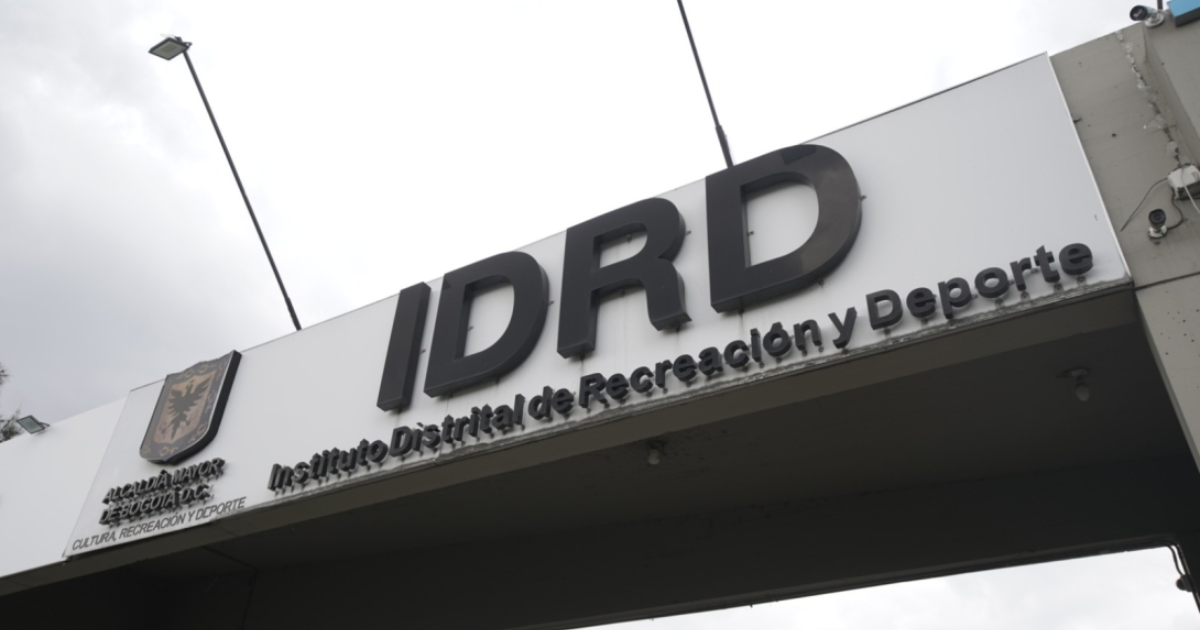 Imagen en blanco y negro del IDRD