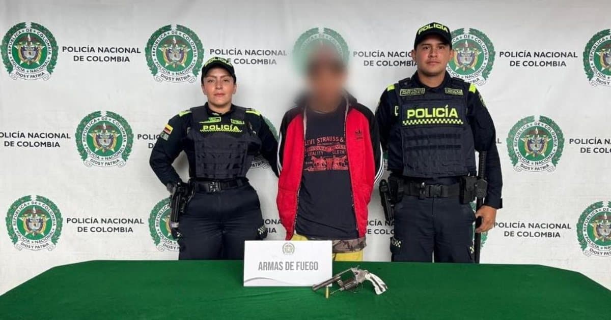 Foto de un hombre capturado