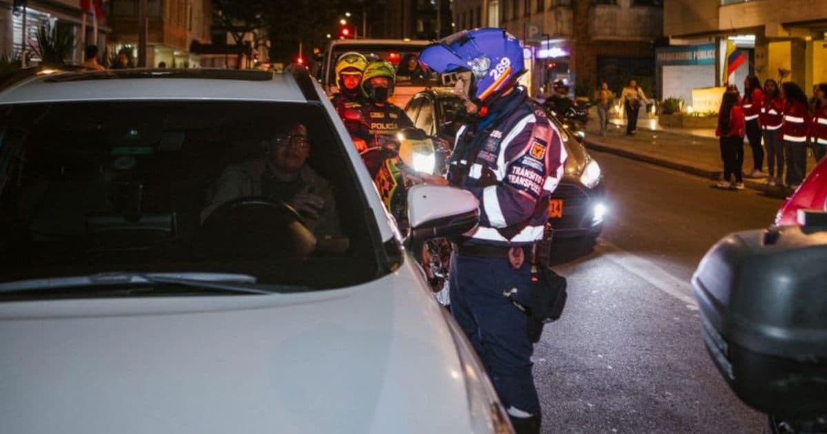 Foto de un agente de tránsito