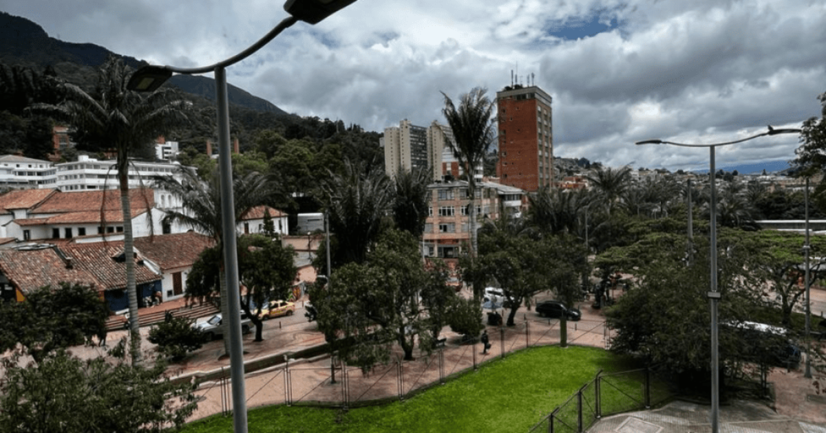 Imagen panorámica de Bogotá 