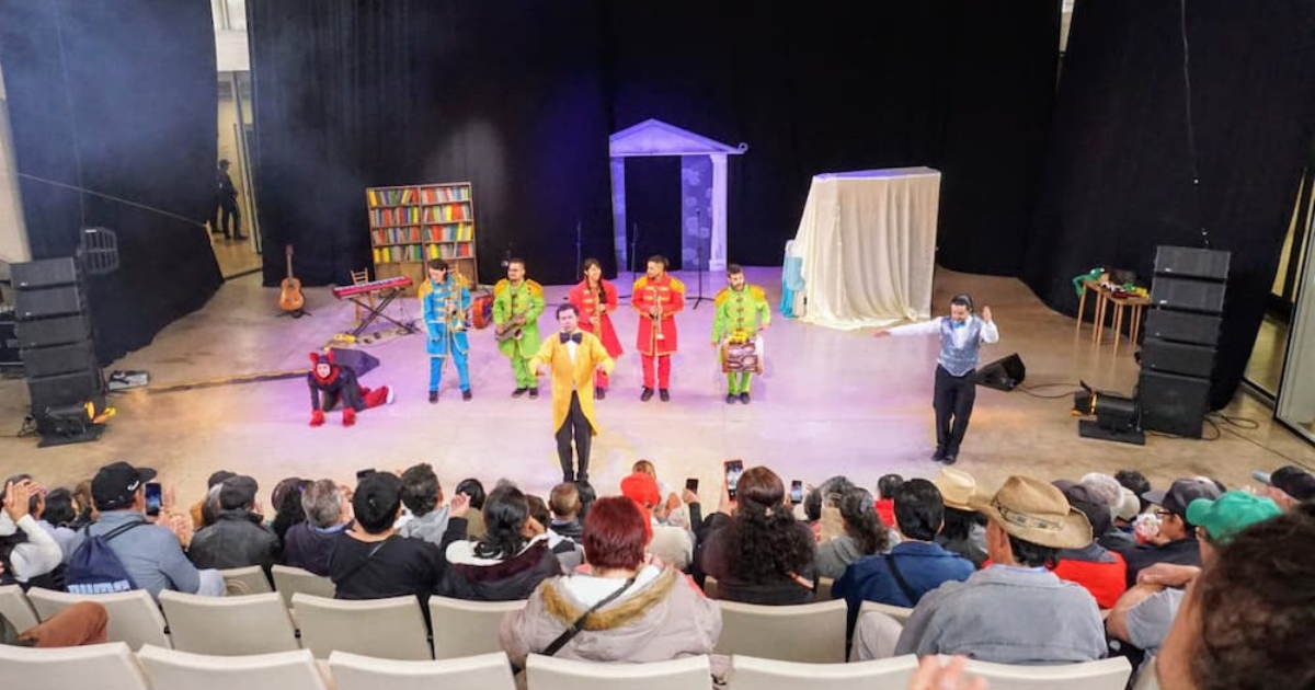 Imagen del escenario en el que se desarrolla la obra