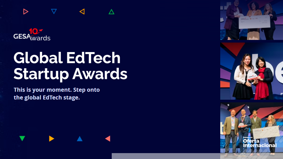 Global EdTech Startup Awards: lleva tu startup EdTech al escenario global