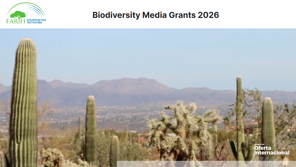 Periodismo ambiental sobre biodiversidad y conservación