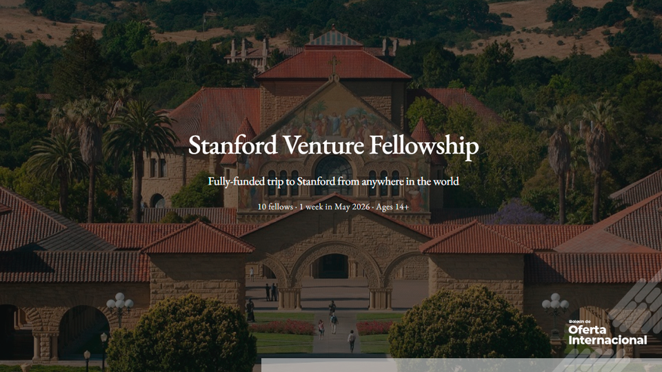 Jóvenes explorando el ecosistema de innovación en Stanford