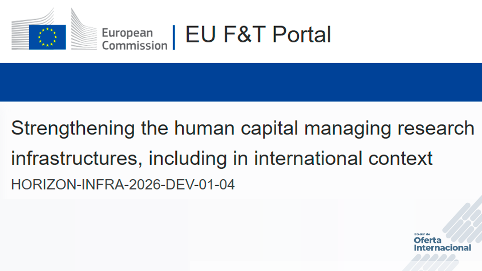 Formación internacional en gestión de infraestructuras científicas