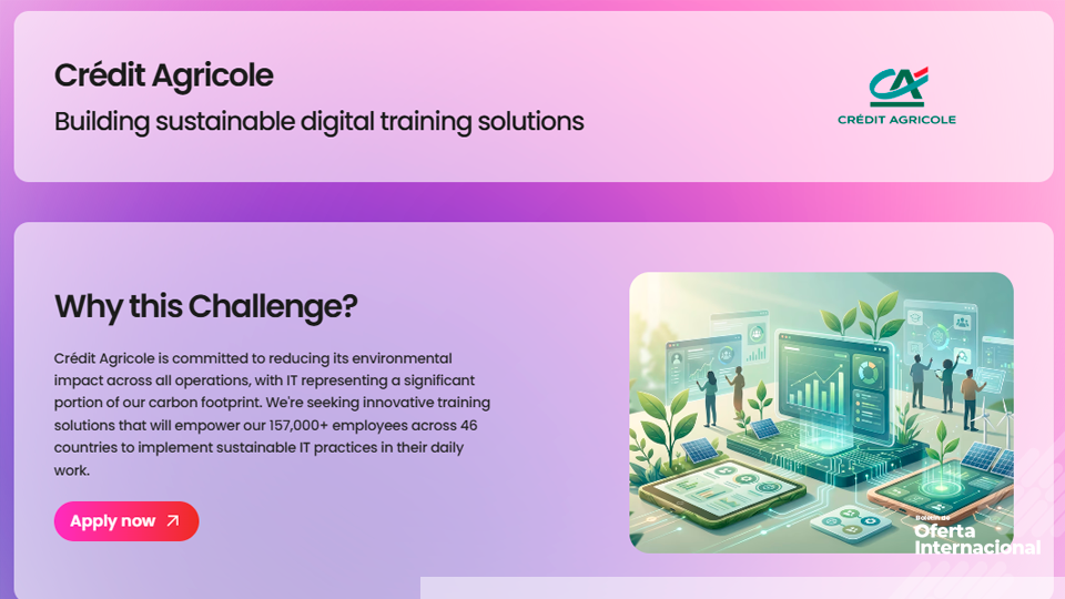 Startup desarrollando soluciones digitales sostenibles