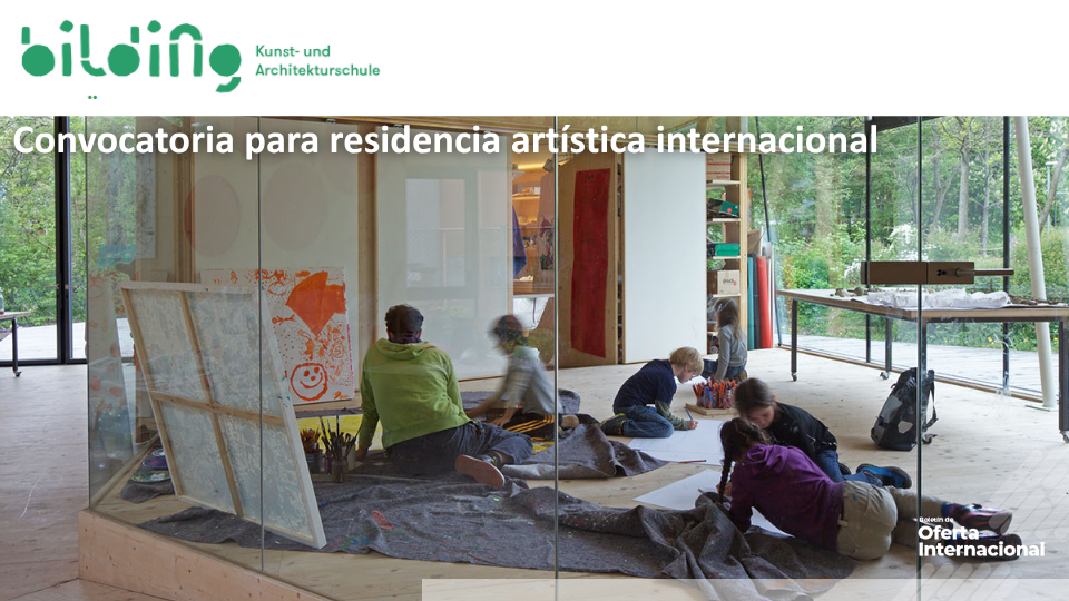 Jóvenes artistas en residencia creativa internacional