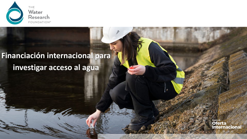 Investigación sobre acceso sostenible al agua en ciudades