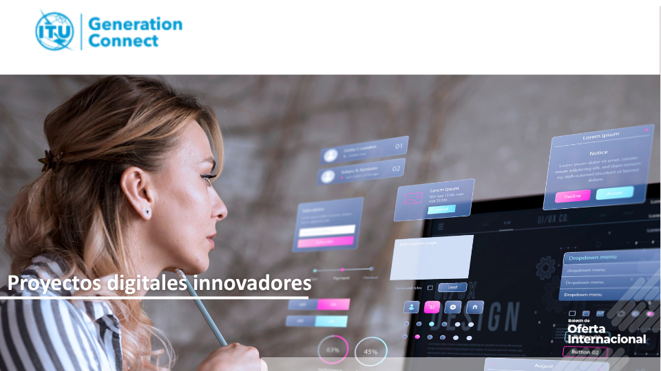 Jóvenes liderando proyectos digitales innovadores