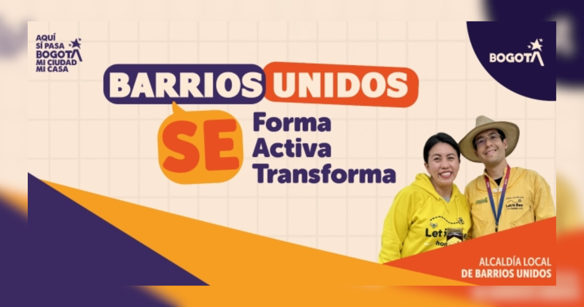 Imagen de la pieza gráfica de la Alcaldía Local de Barrios Unidos