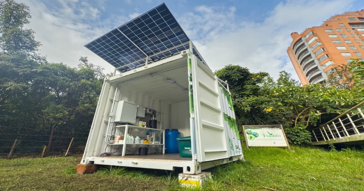 estación de monitoreo de agua
