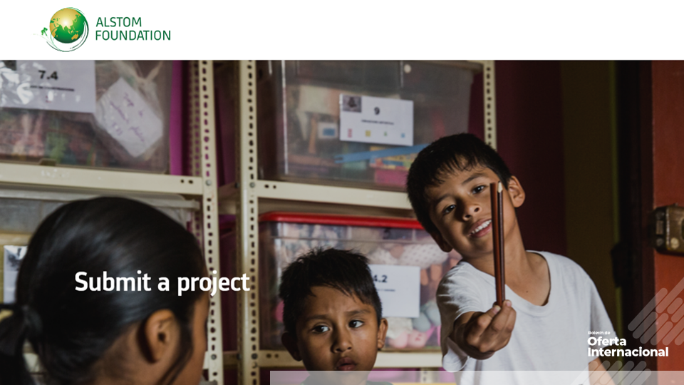 Proyecto social comunitario apoyado por cooperación internacional