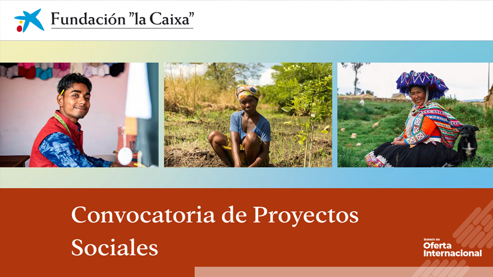 Proyectos comunitarios de innovación social y desarrollo sostenible