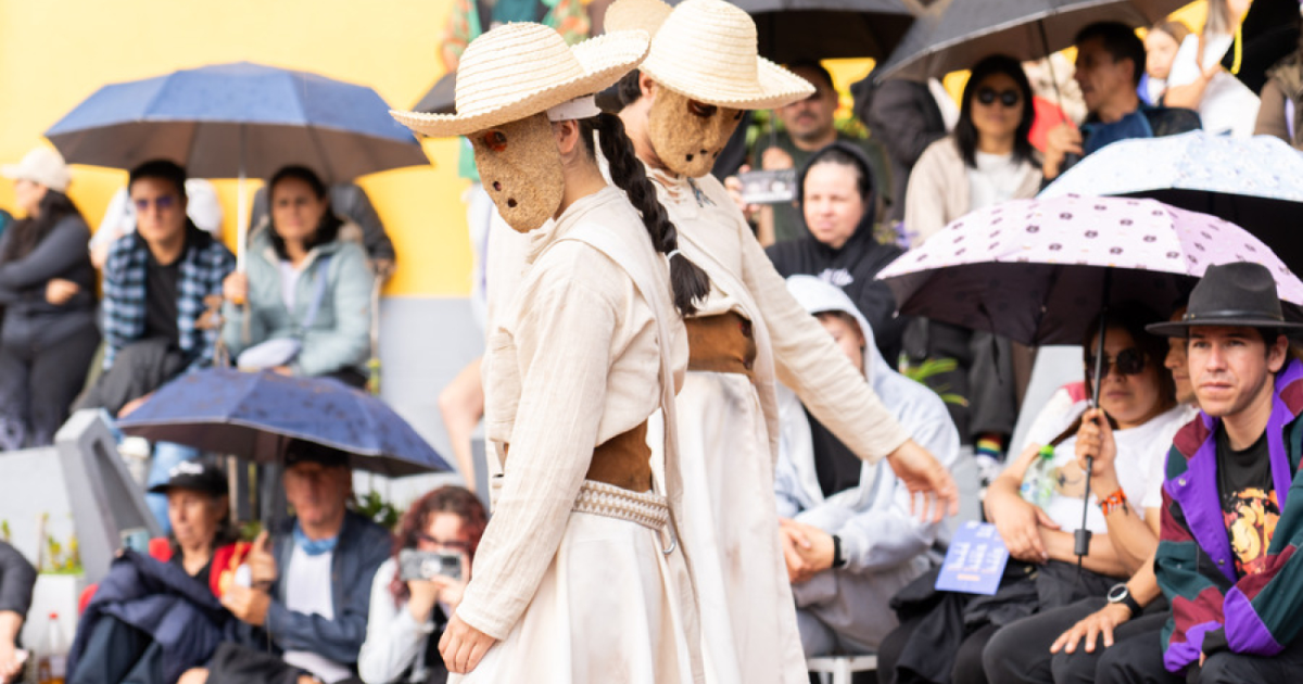 Imagen de una puesta en escena durante la Ruta de Teatro 2026 en Bogotá.