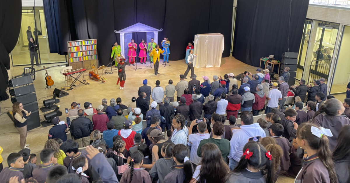 Imagen de un evento en uno de los escenarios del CEFE Chapinero.