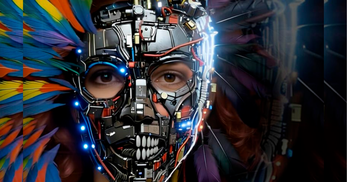 Imagen de uno de los personajes de la obra que se presentará en el marco del FIAV en el Teatro Mayor Santodomingo.